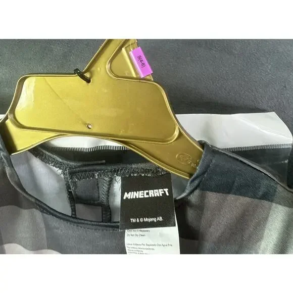 Minecraft Steve Netherite Armor Child Costume Small (4-6)‎ Disguise - Picture 9 of 9